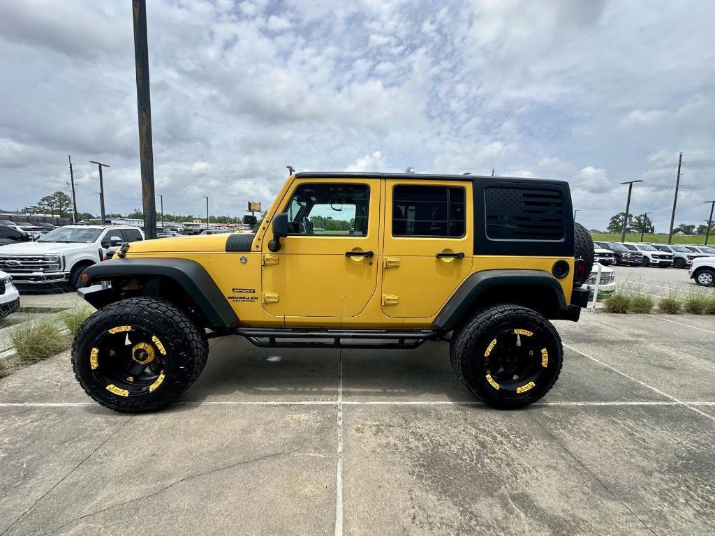used 2015 Jeep Wrangler Unlimited car, priced at $19,988