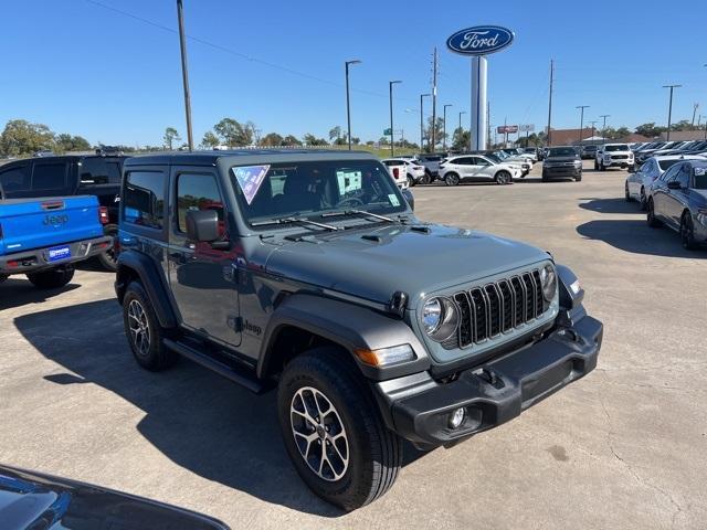 used 2024 Jeep Wrangler car, priced at $35,522