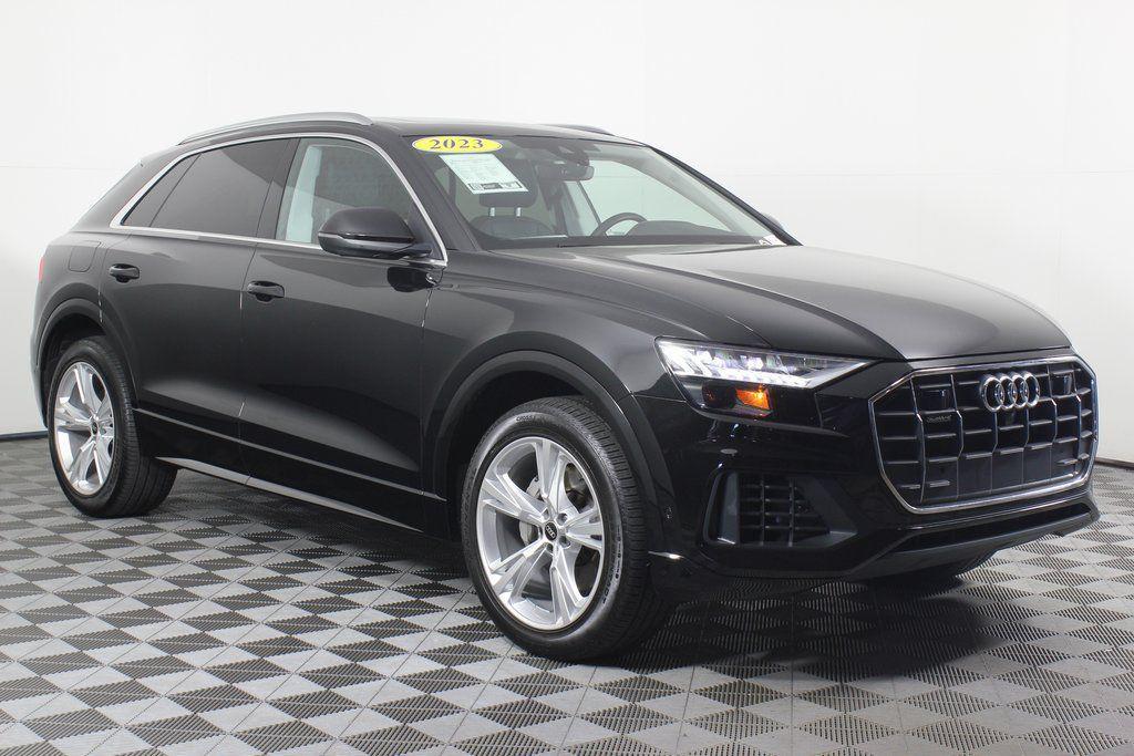 used 2023 Audi Q8 car, priced at $49,745
