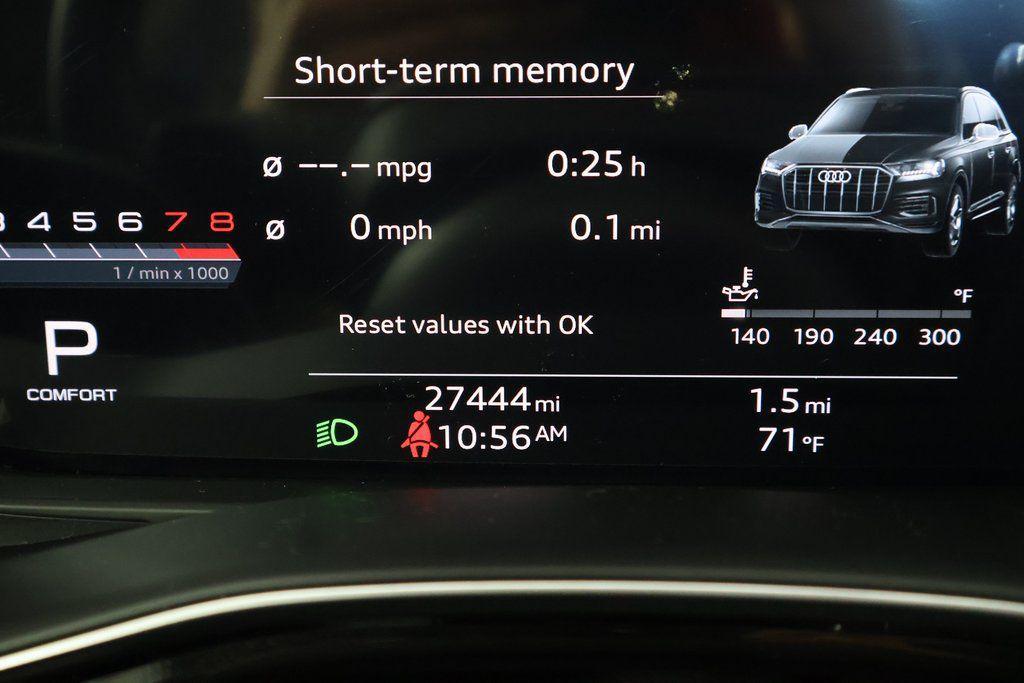 used 2023 Audi Q7 car, priced at $39,385