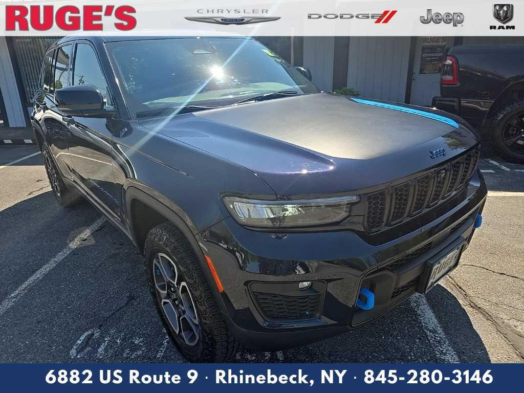 used 2024 Jeep Grand Cherokee 4xe car, priced at $37,648