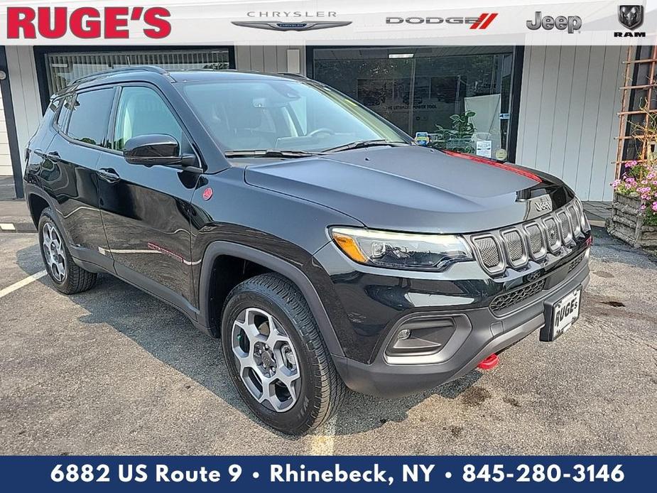 used 2022 Jeep Compass car, priced at $27,500