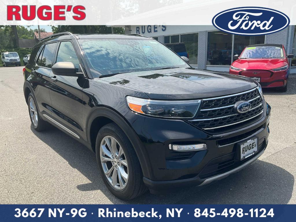used 2022 Ford Explorer car, priced at $35,900