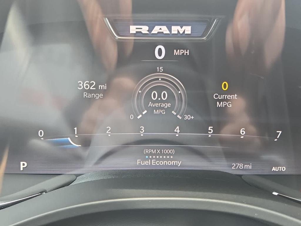 new 2025 Ram 1500 car, priced at $65,355