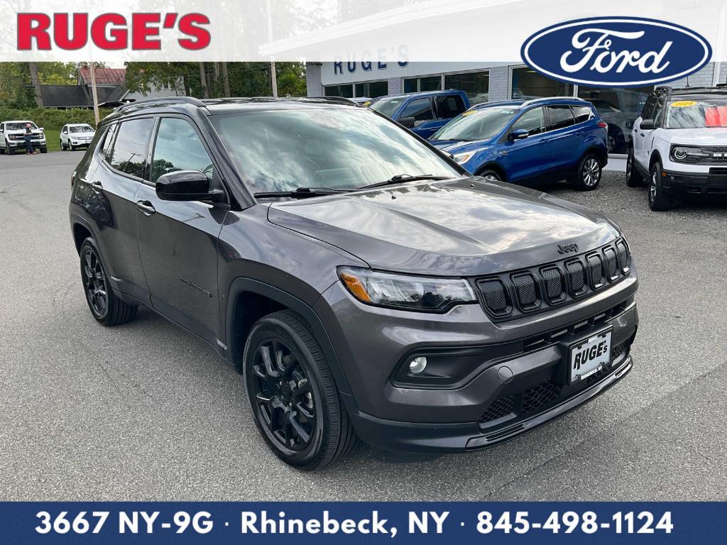 used 2022 Jeep Compass car, priced at $22,499