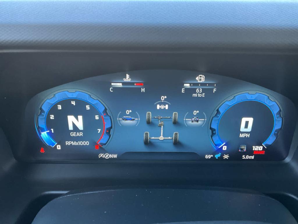 new 2025 Ford Bronco car, priced at $47,710