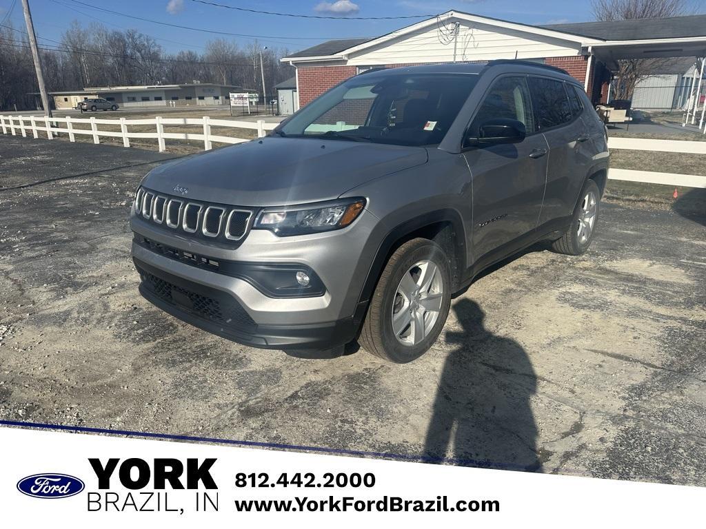 used 2022 Jeep Compass car, priced at $18,850