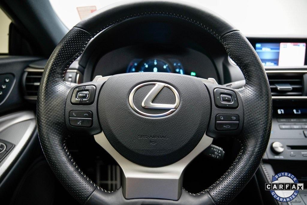 used 2016 Lexus RC 350 car, priced at $27,574