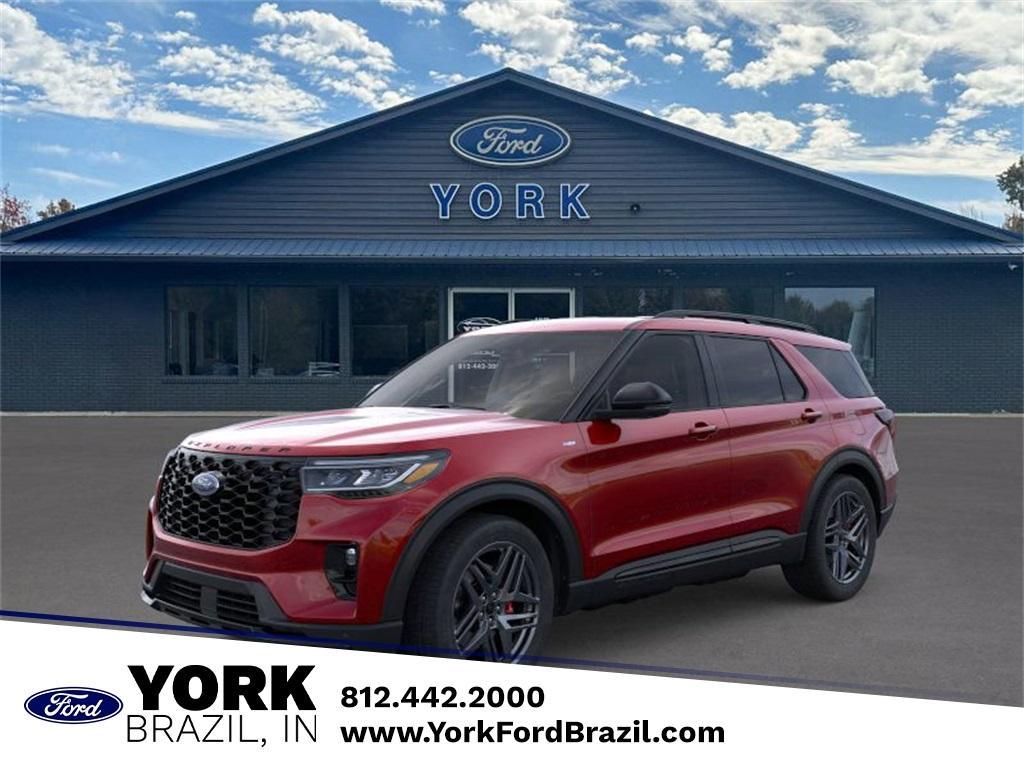 new 2025 Ford Explorer car, priced at $50,147