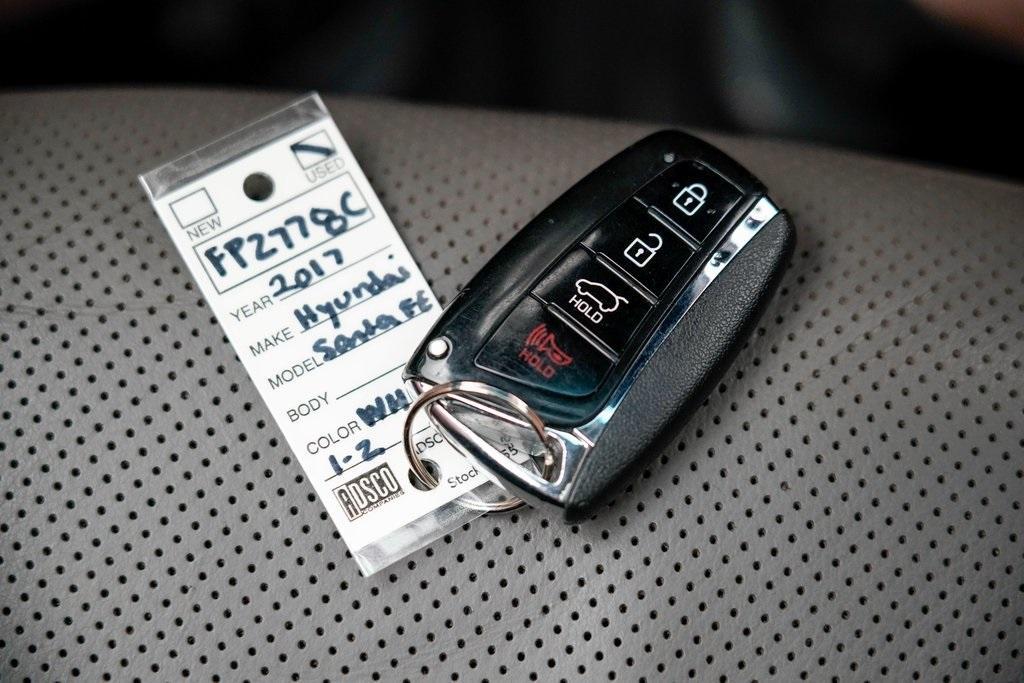 used 2017 Hyundai Santa Fe car, priced at $16,423