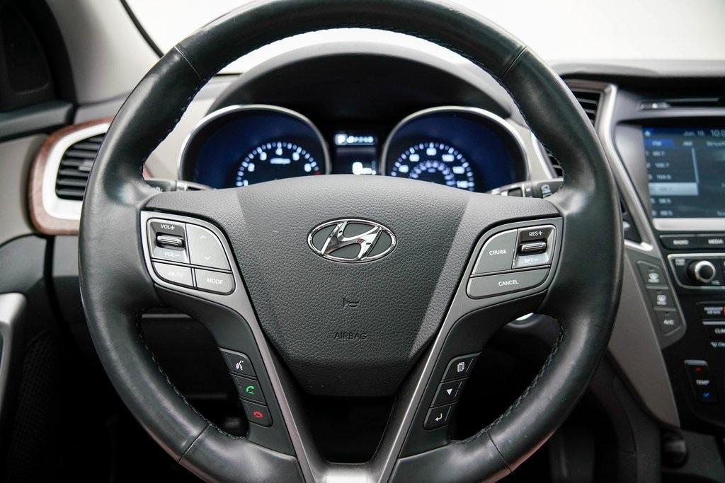 used 2017 Hyundai Santa Fe car, priced at $16,423