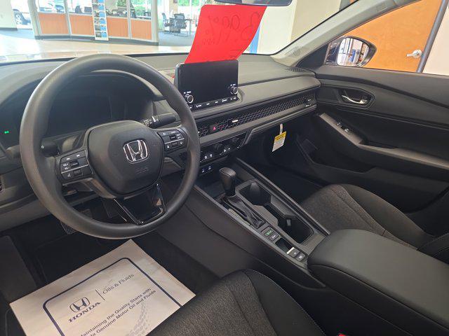 new 2025 Honda Accord car, priced at $30,765