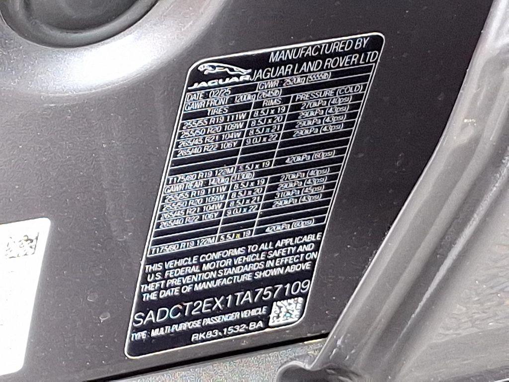 new 2026 Jaguar F-PACE car, priced at $66,138