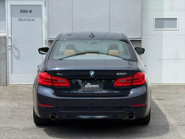 used 2018 BMW 530 car, priced at $18,497