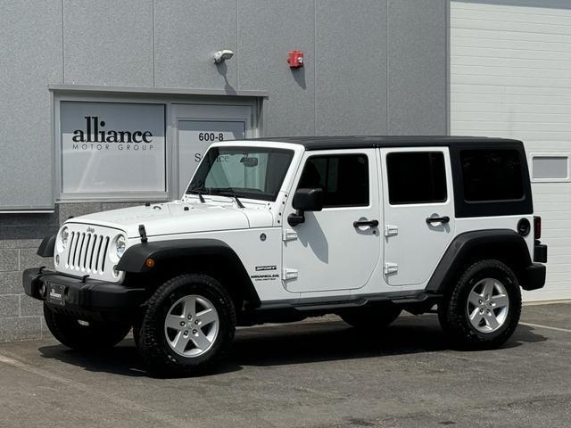 used 2017 Jeep Wrangler Unlimited car, priced at $17,997