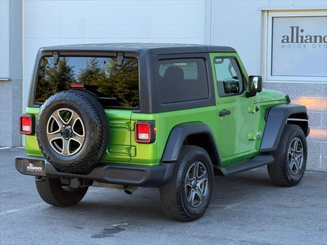 used 2018 Jeep Wrangler car, priced at $18,497