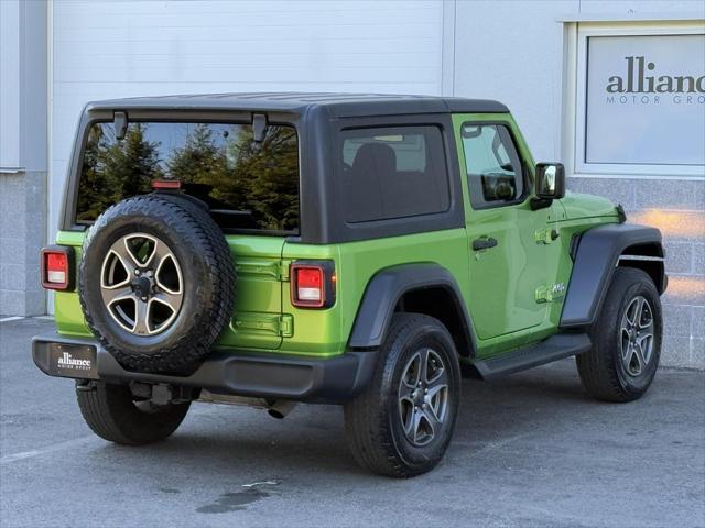 used 2018 Jeep Wrangler car, priced at $20,997