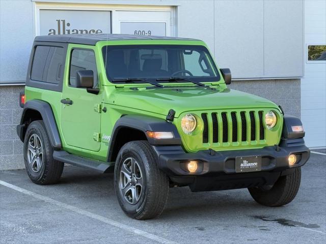 used 2018 Jeep Wrangler car, priced at $20,997