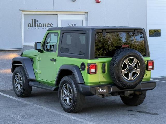 used 2018 Jeep Wrangler car, priced at $20,997