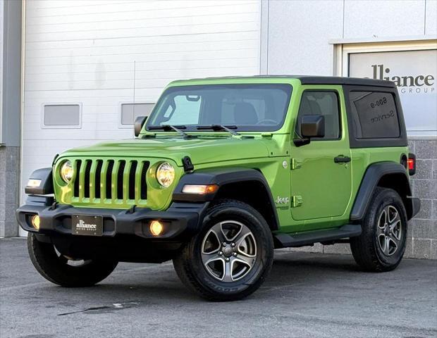 used 2018 Jeep Wrangler car, priced at $20,997