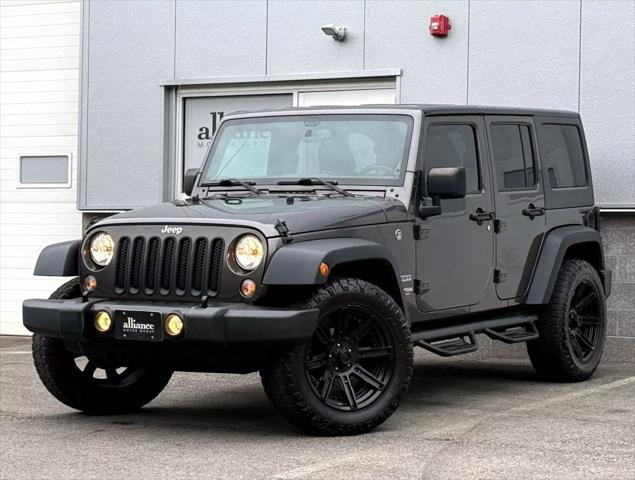used 2018 Jeep Wrangler JK Unlimited car, priced at $19,997