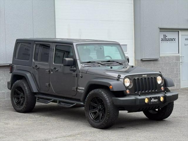 used 2018 Jeep Wrangler JK Unlimited car, priced at $19,497