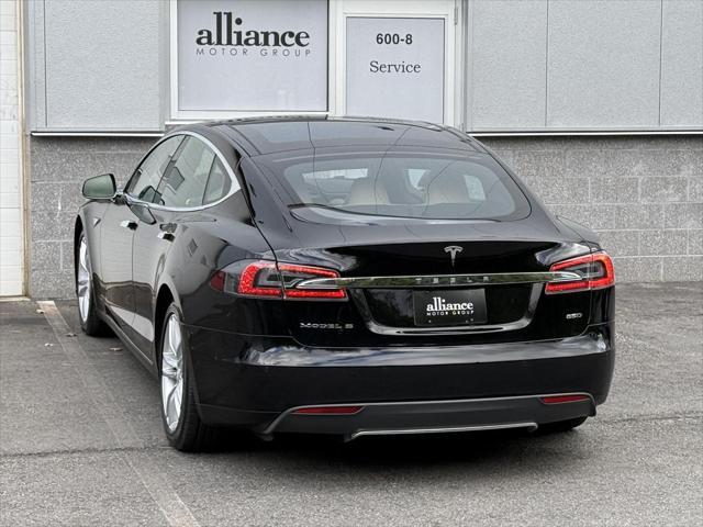 used 2015 Tesla Model S car, priced at $19,997