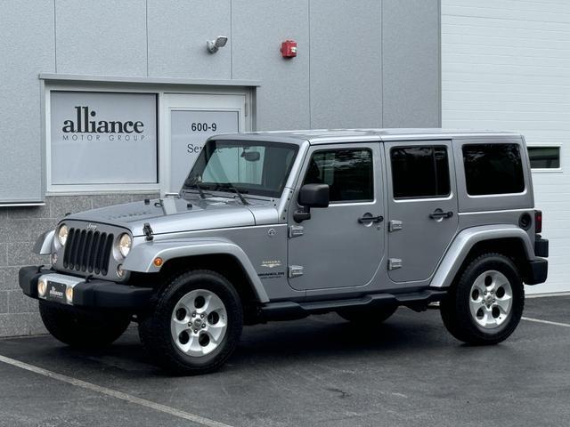 used 2014 Jeep Wrangler Unlimited car, priced at $20,997