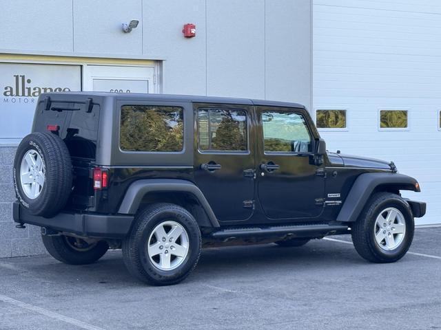 used 2018 Jeep Wrangler JK Unlimited car, priced at $19,497