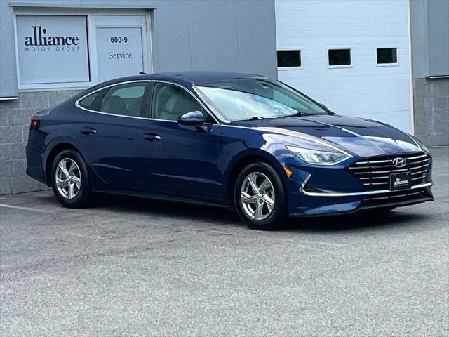 used 2021 Hyundai Sonata car, priced at $17,497