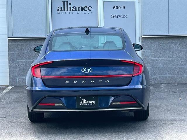 used 2021 Hyundai Sonata car, priced at $17,497