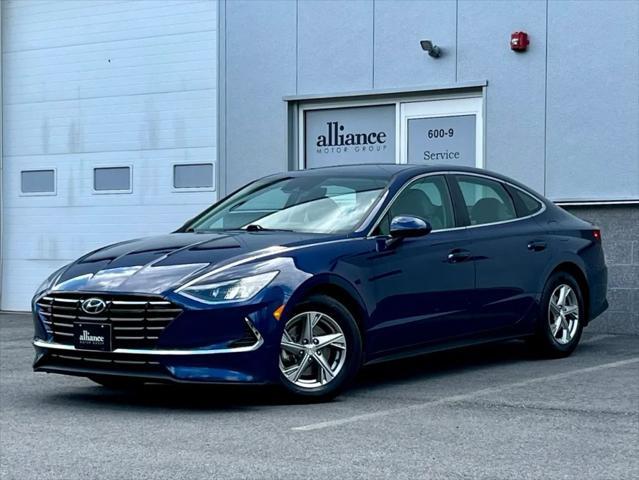 used 2021 Hyundai Sonata car, priced at $17,497