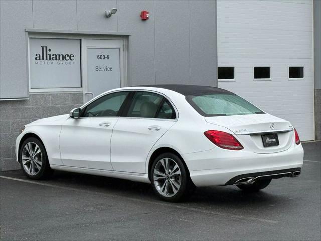 used 2018 Mercedes-Benz C-Class car, priced at $18,497