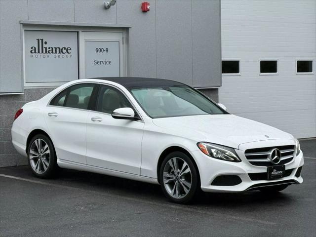 used 2018 Mercedes-Benz C-Class car, priced at $18,497