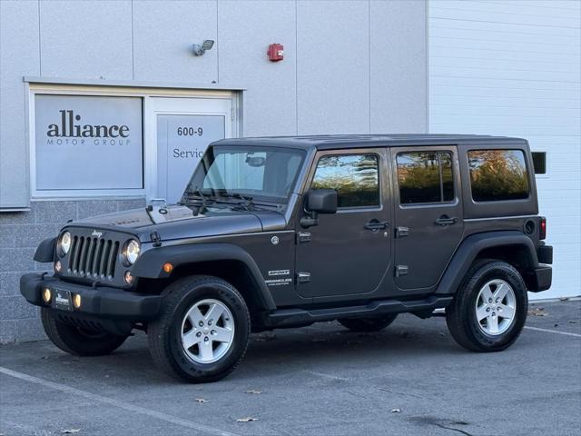 used 2017 Jeep Wrangler Unlimited car, priced at $17,997