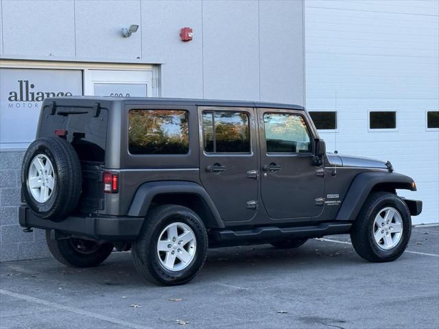 used 2017 Jeep Wrangler Unlimited car, priced at $17,997