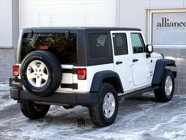 used 2017 Jeep Wrangler Unlimited car, priced at $19,997