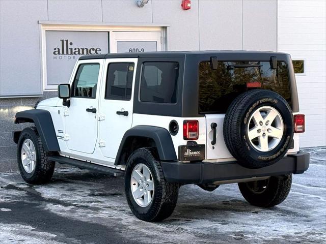 used 2017 Jeep Wrangler Unlimited car, priced at $19,997