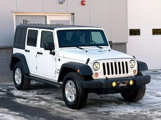 used 2017 Jeep Wrangler Unlimited car, priced at $19,997