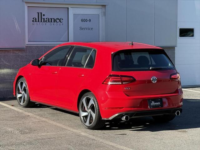 used 2018 Volkswagen Golf GTI car, priced at $14,997