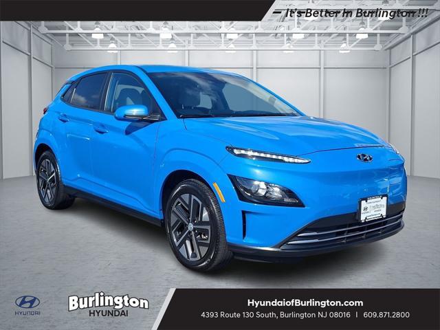 used 2022 Hyundai Kona EV car, priced at $21,500