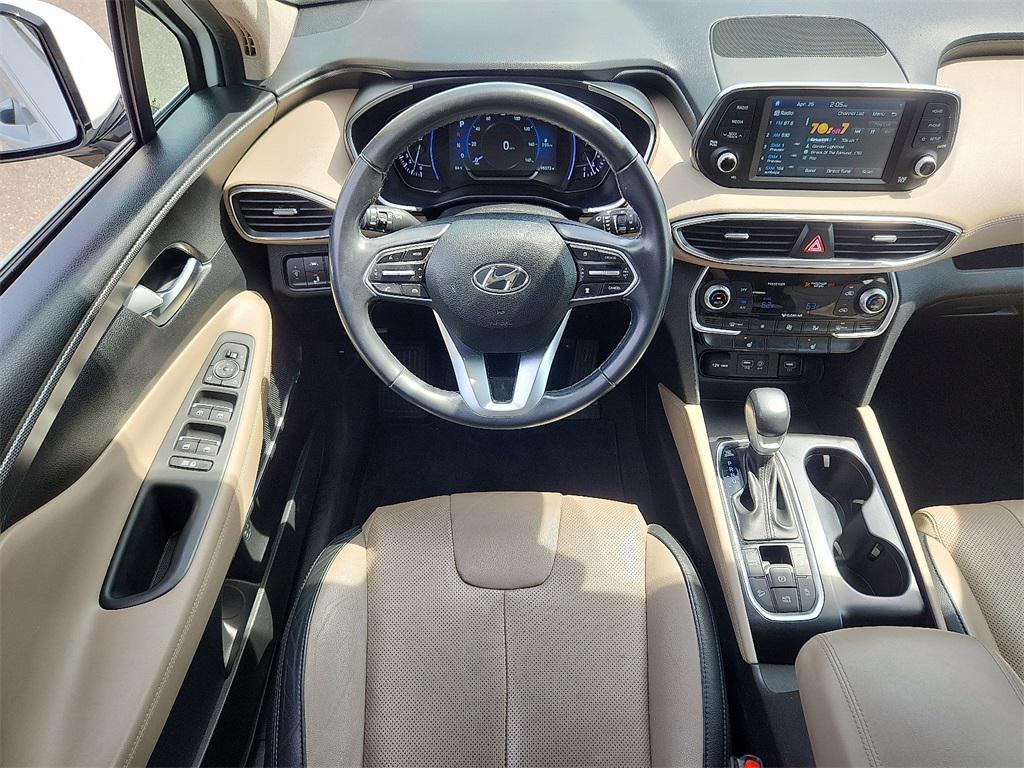 used 2019 Hyundai Santa Fe car, priced at $16,000