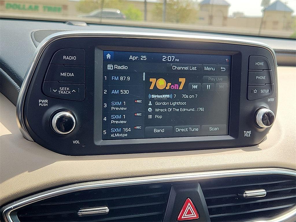 used 2019 Hyundai Santa Fe car, priced at $16,000