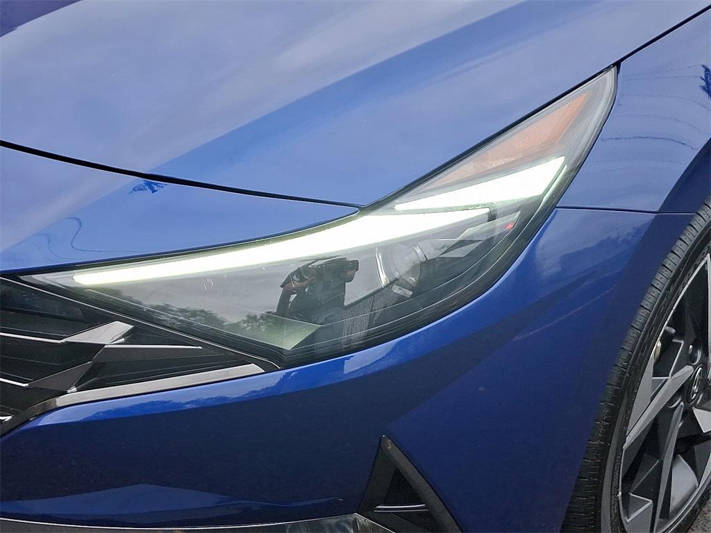 used 2023 Hyundai Elantra car, priced at $21,000
