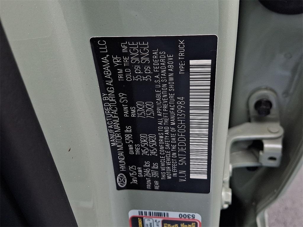 new 2025 Hyundai SANTA CRUZ car, priced at $45,155