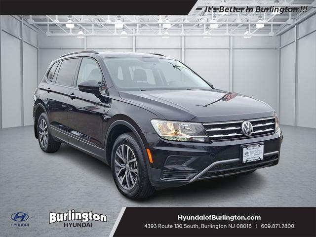 used 2021 Volkswagen Tiguan car, priced at $17,500