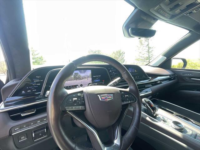 used 2022 Cadillac Escalade car, priced at $76,900
