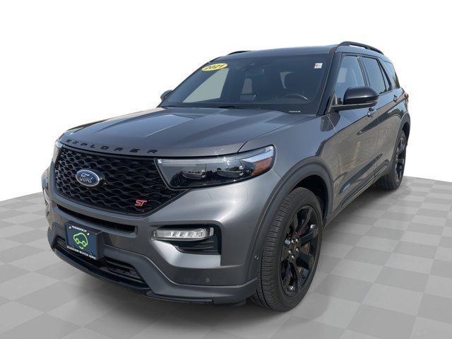 used 2021 Ford Explorer car, priced at $36,500