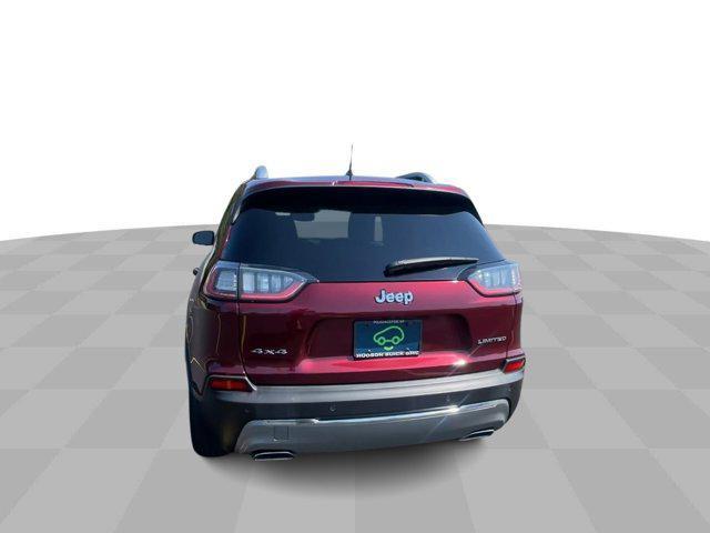 used 2021 Jeep Cherokee car, priced at $25,500