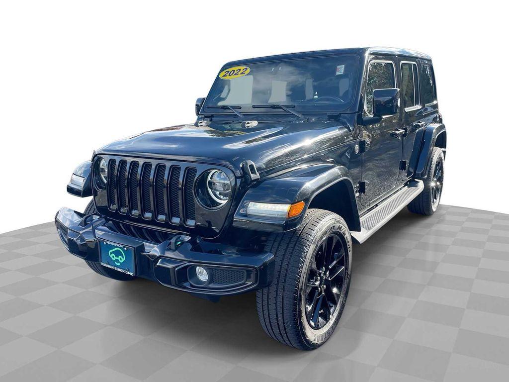 used 2022 Jeep Wrangler Unlimited car, priced at $34,990